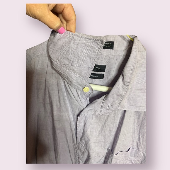 Nautica dress shirt, size 18 36/37 - Picture 5 of 6